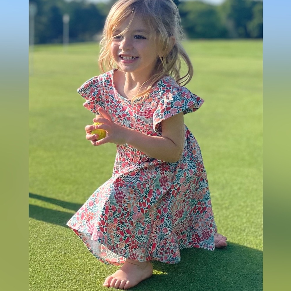 Ollie jay floral twirl dress